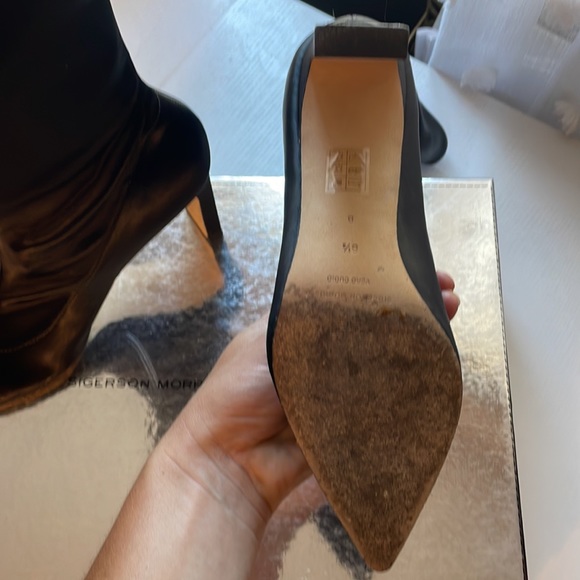 Sigerson Morrison Stretch Satin Boots - Women’s 8.5 - Picture 3 of 7